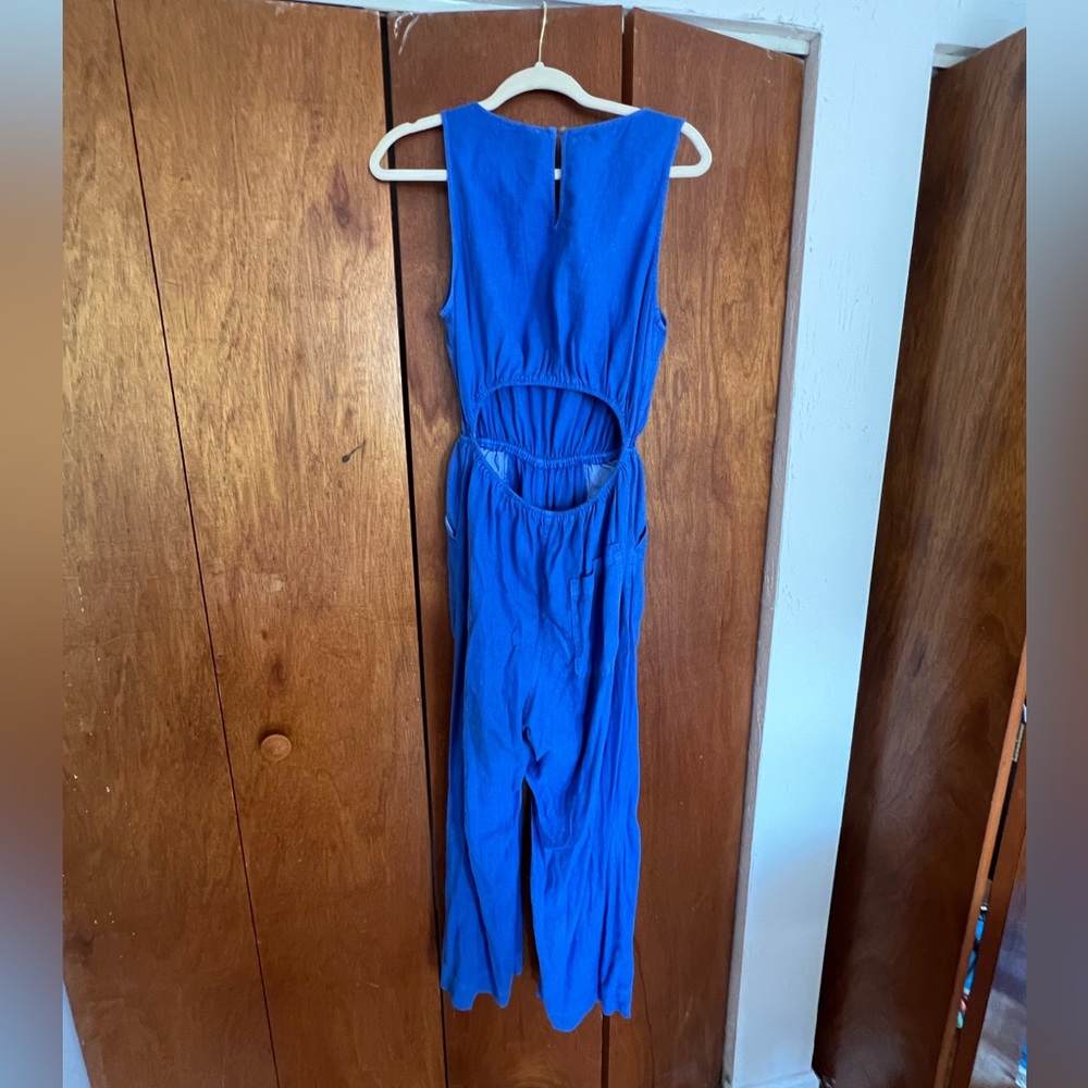 Never worn open back jumpsuit